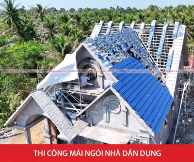 Công trình mái Thái ở Bến Tre
