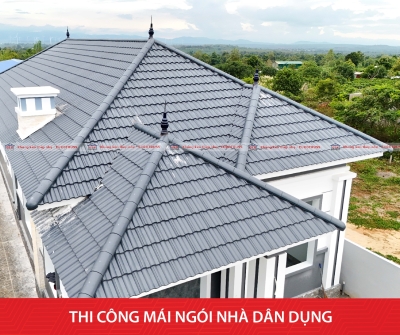 Công trình mái Nhật ở Hàm Rồng (Gia Lai)