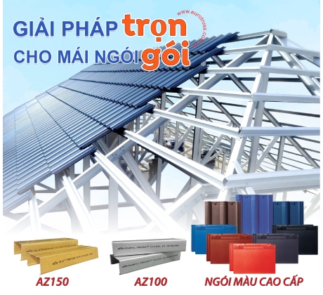 Giải pháp thi công trọn gói cho mái ngói