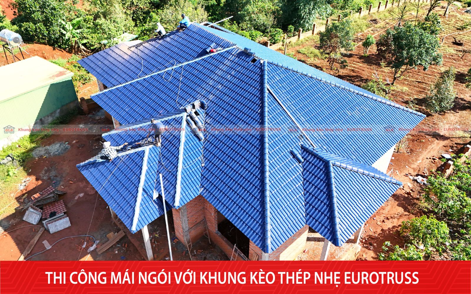 khung kèo thép nhẹ Eurotruss
