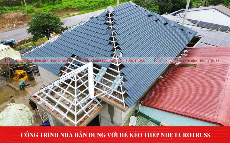 Khung kèo thép nhẹ Eurotruss