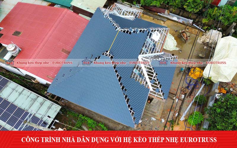 Khung kèo thép nhẹ Eurotruss