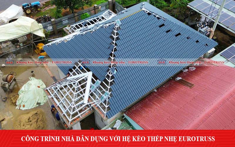 Khung kèo thép nhẹ Eurotruss