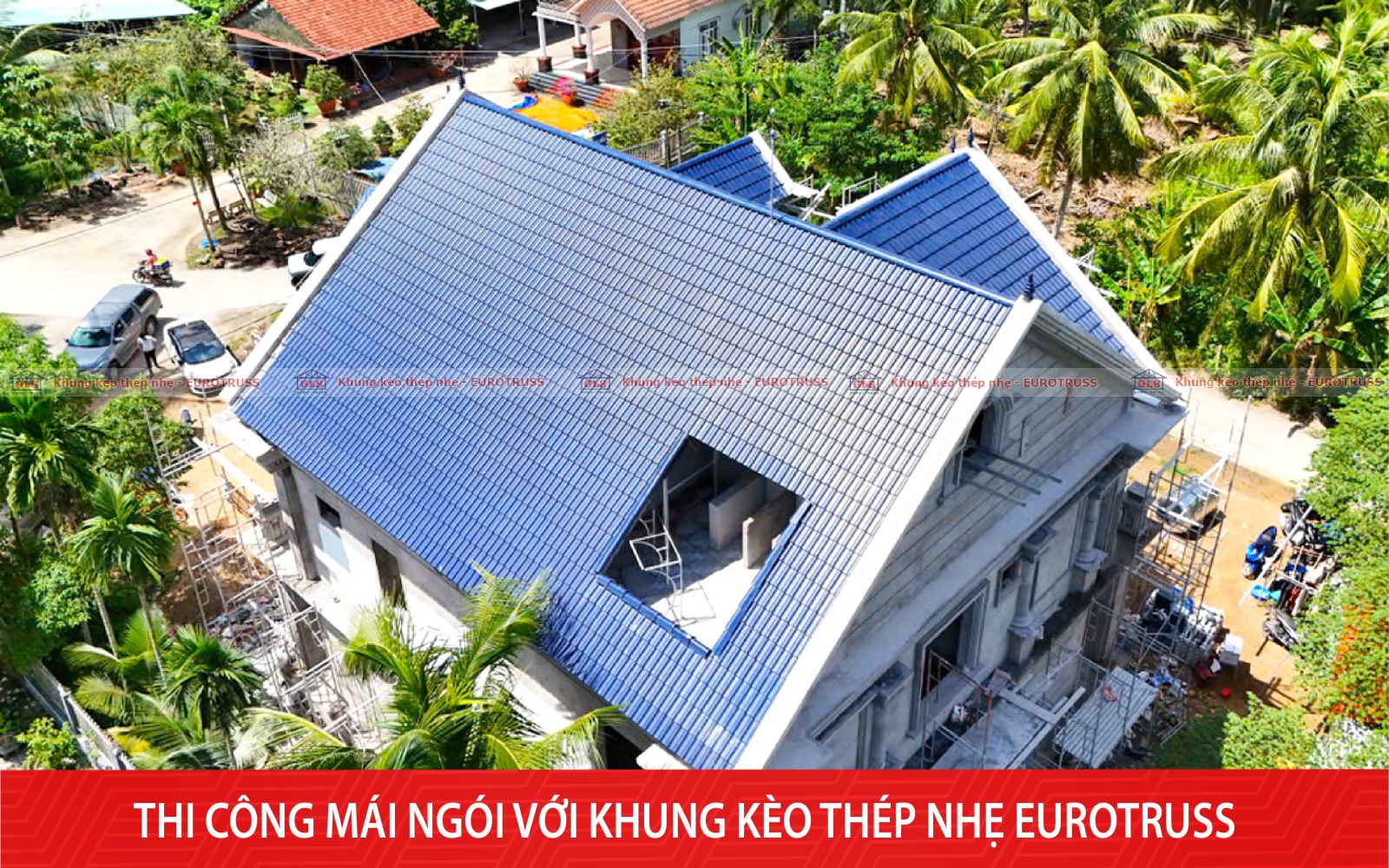 khung kèo thép nhẹ Eurotruss