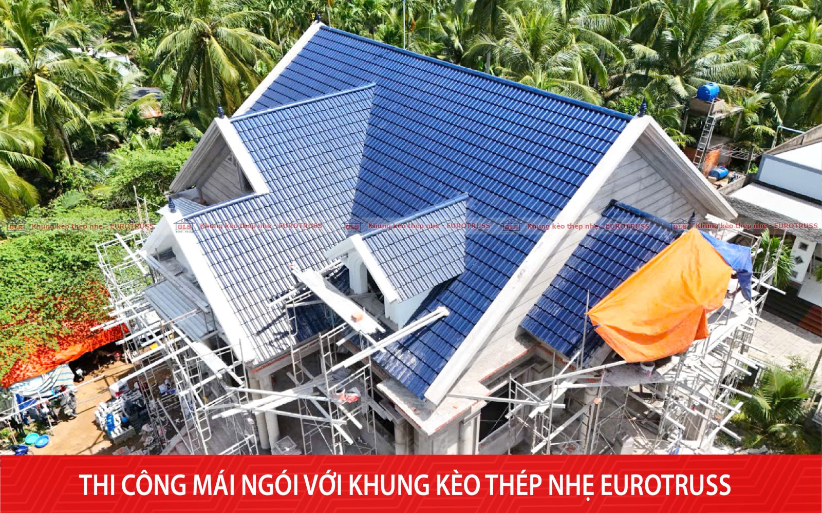 khung kèo thép nhẹ Eurotruss