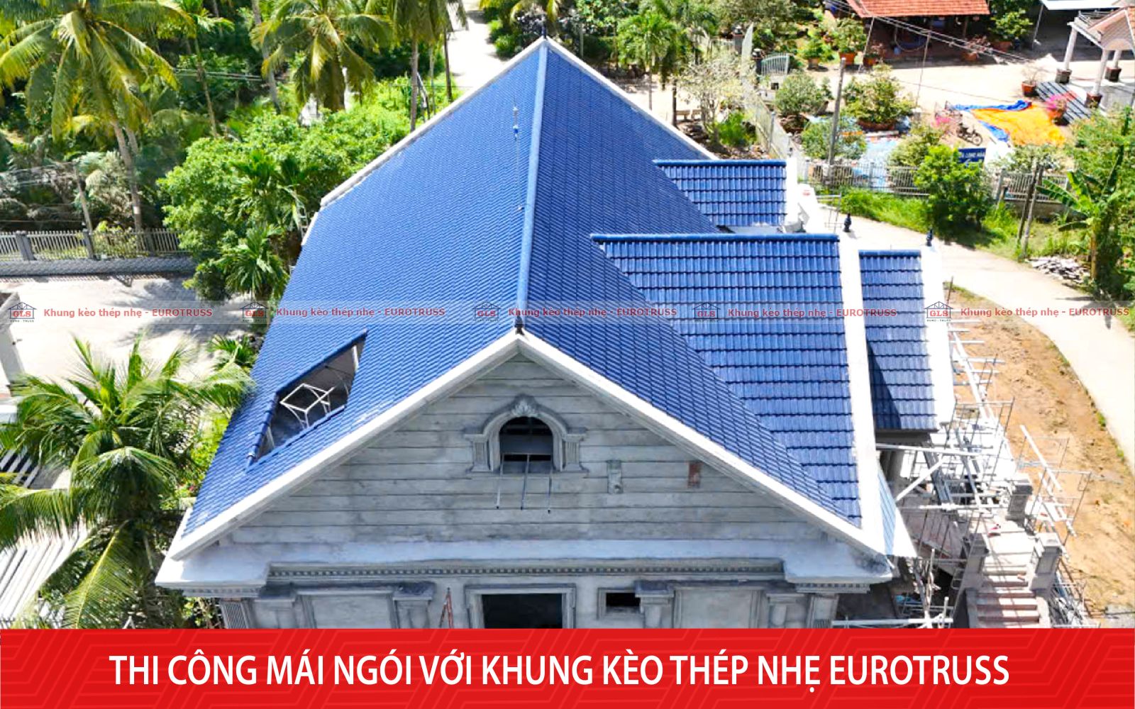 khung kèo thép nhẹ Eurotruss