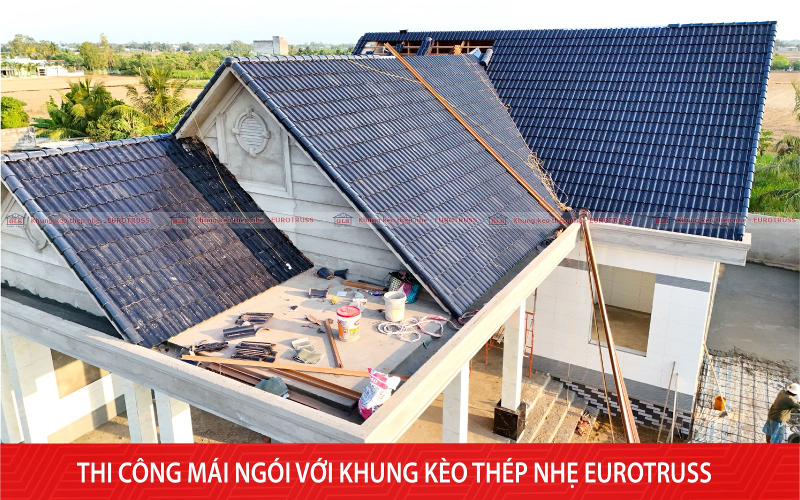 khung kèo thép nhẹ Eurotruss