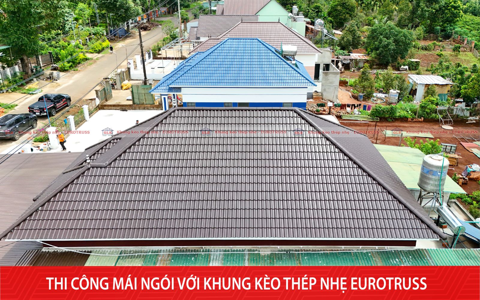 khung kèo thép nhẹ Eurotruss