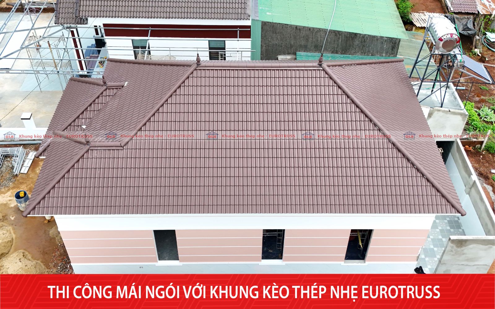 khung kèo thép nhẹ Eurotruss