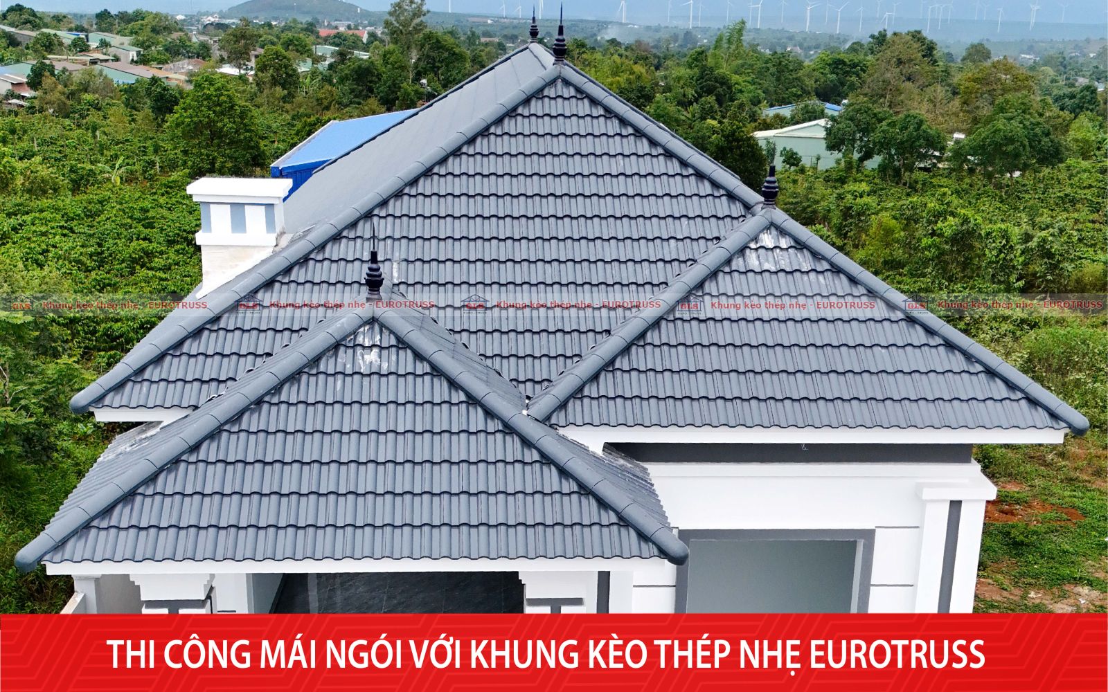 khung kèo thép nhẹ Eurotruss