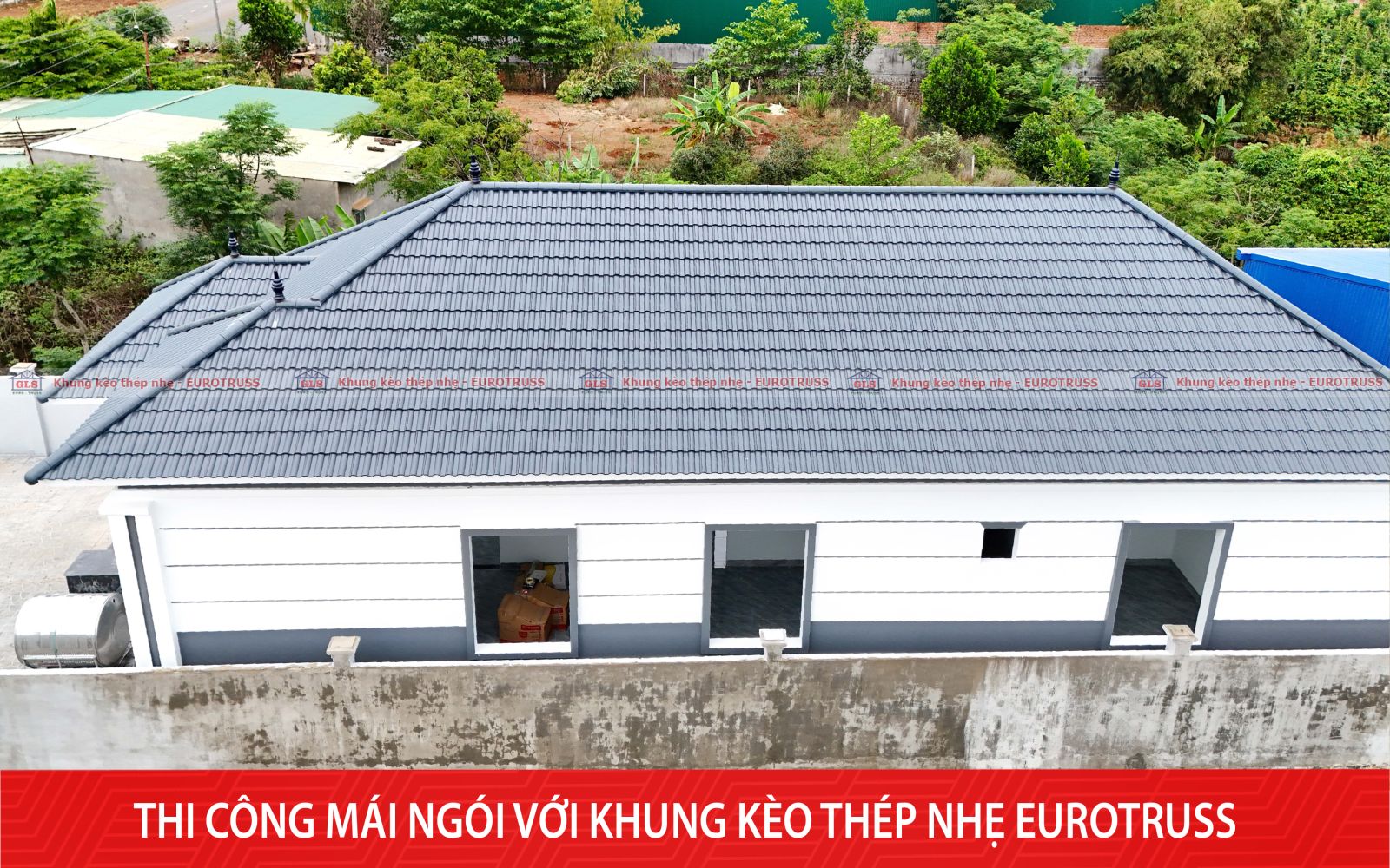 khung kèo thép nhẹ Eurotruss