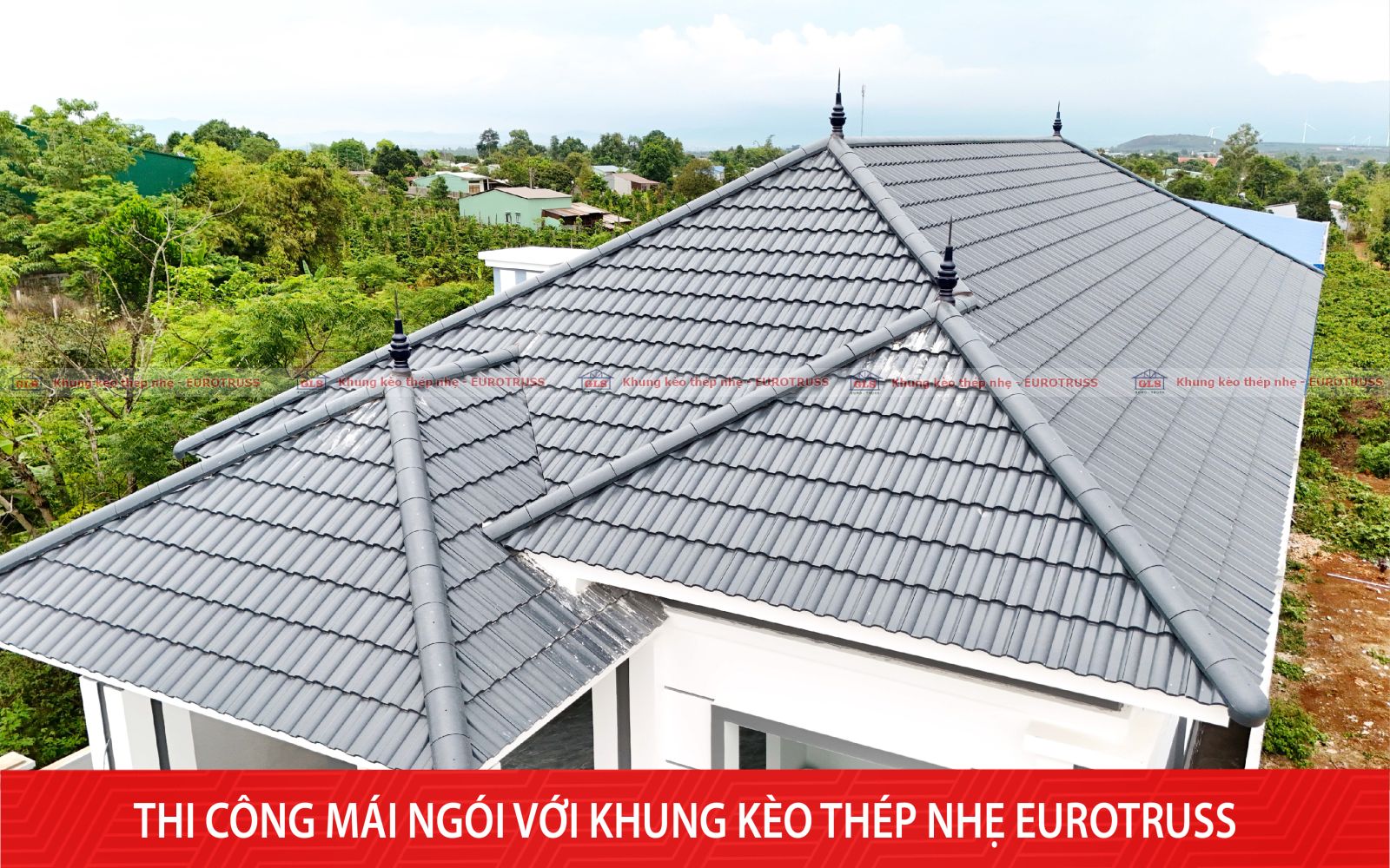 khung kèo thép nhẹ Eurotruss