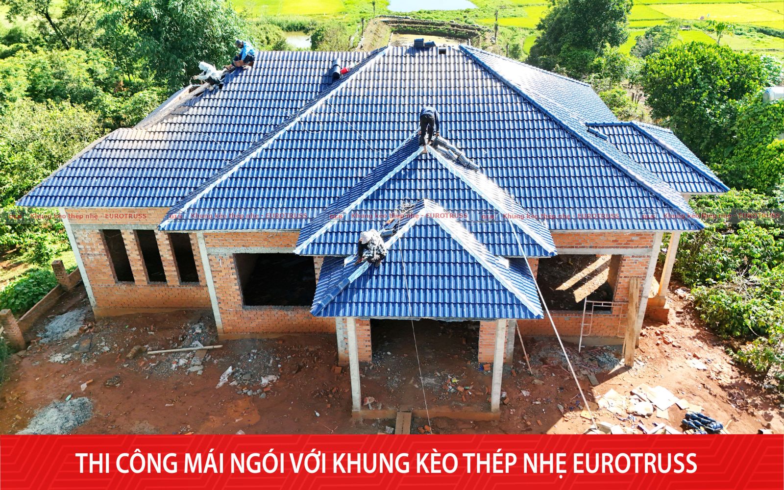 khung kèo thép nhẹ Eurotruss