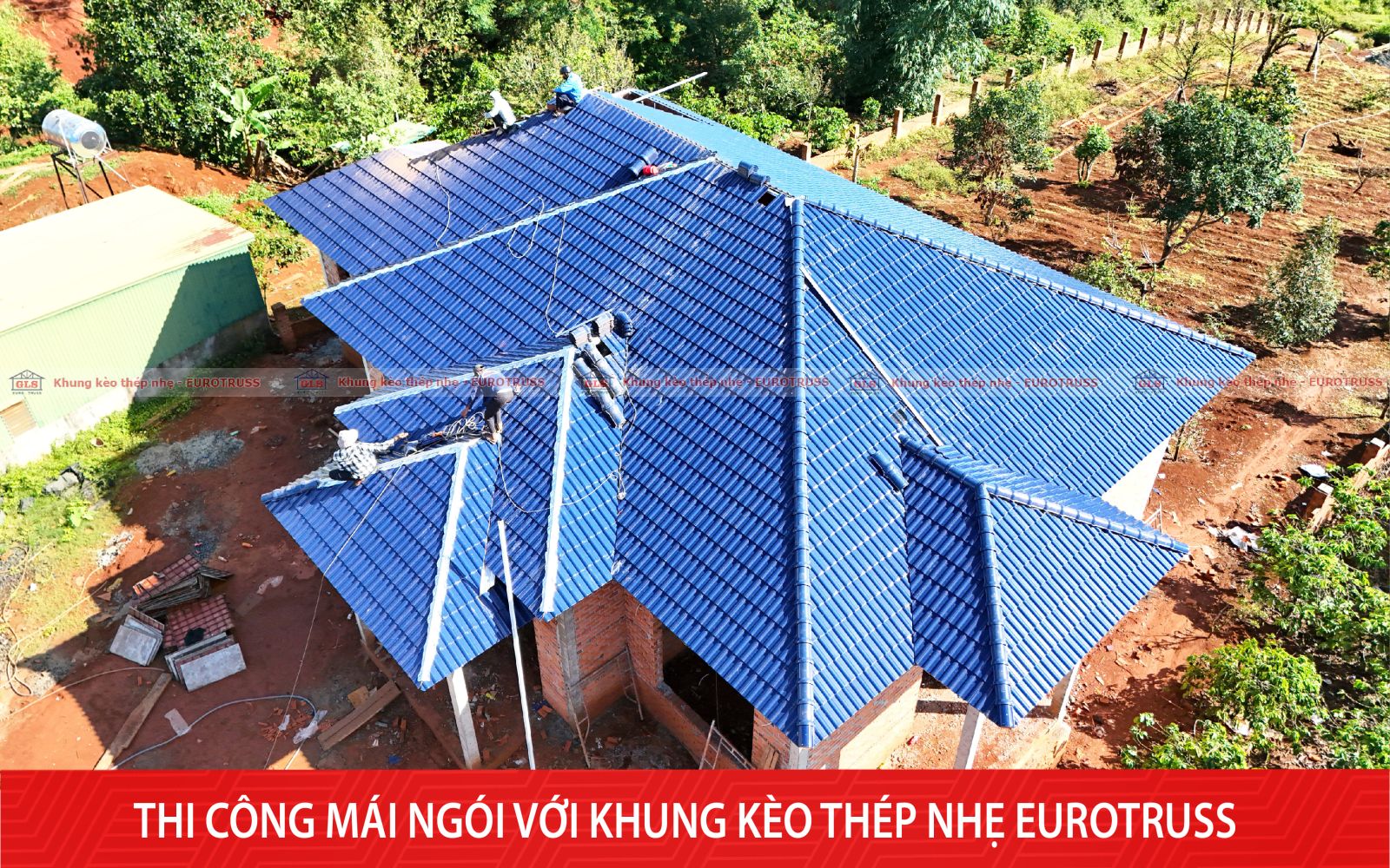 khung kèo thép nhẹ Eurotruss