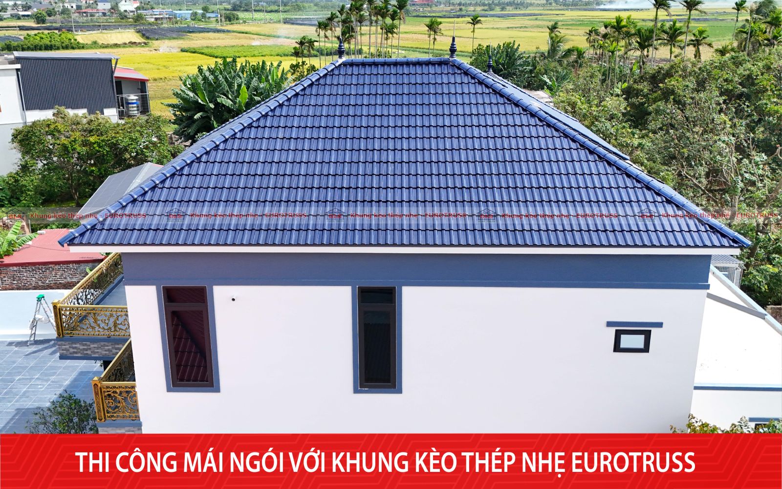khung kèo thép nhẹ Eurotruss