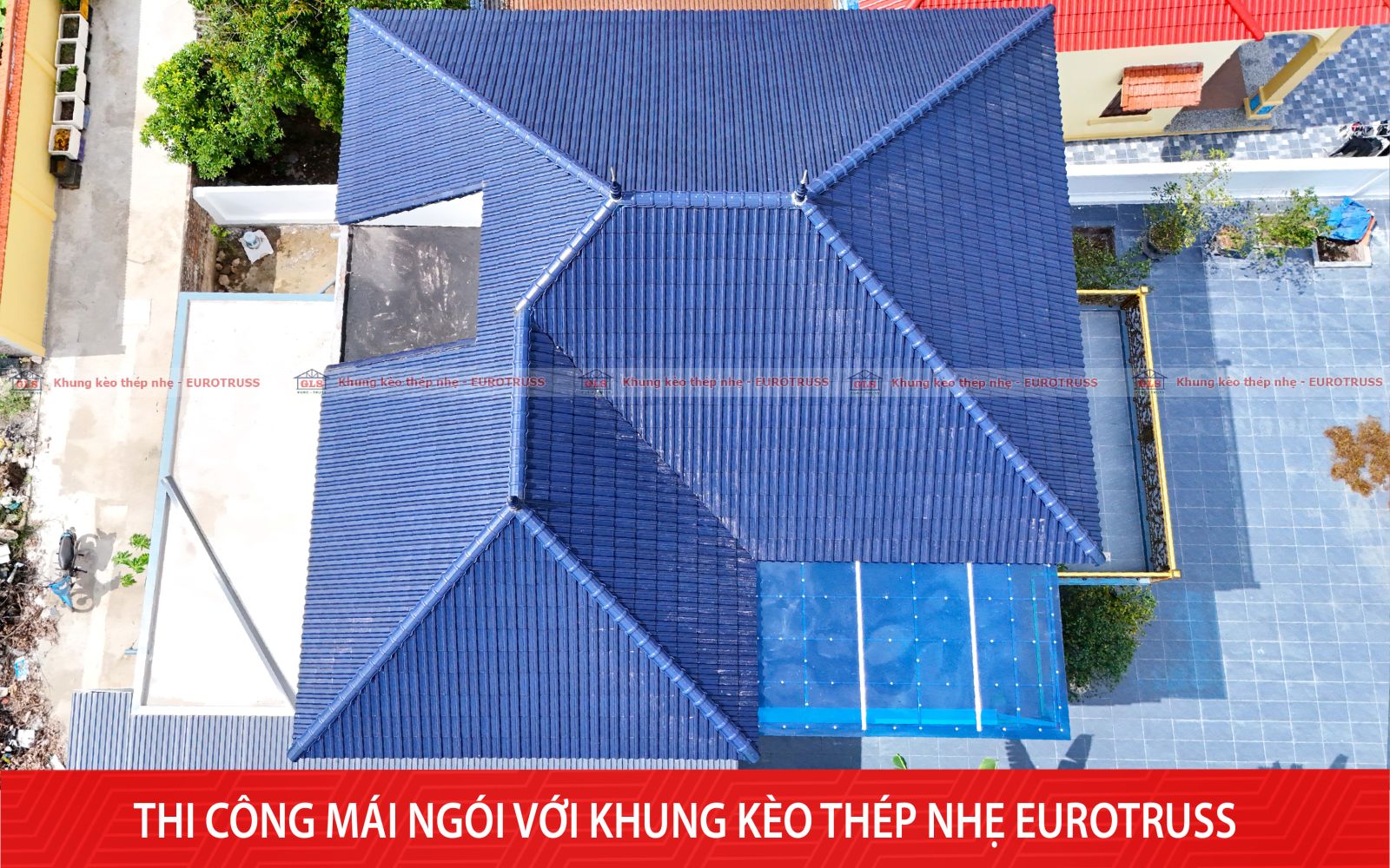 khung kèo thép nhẹ Eurotruss
