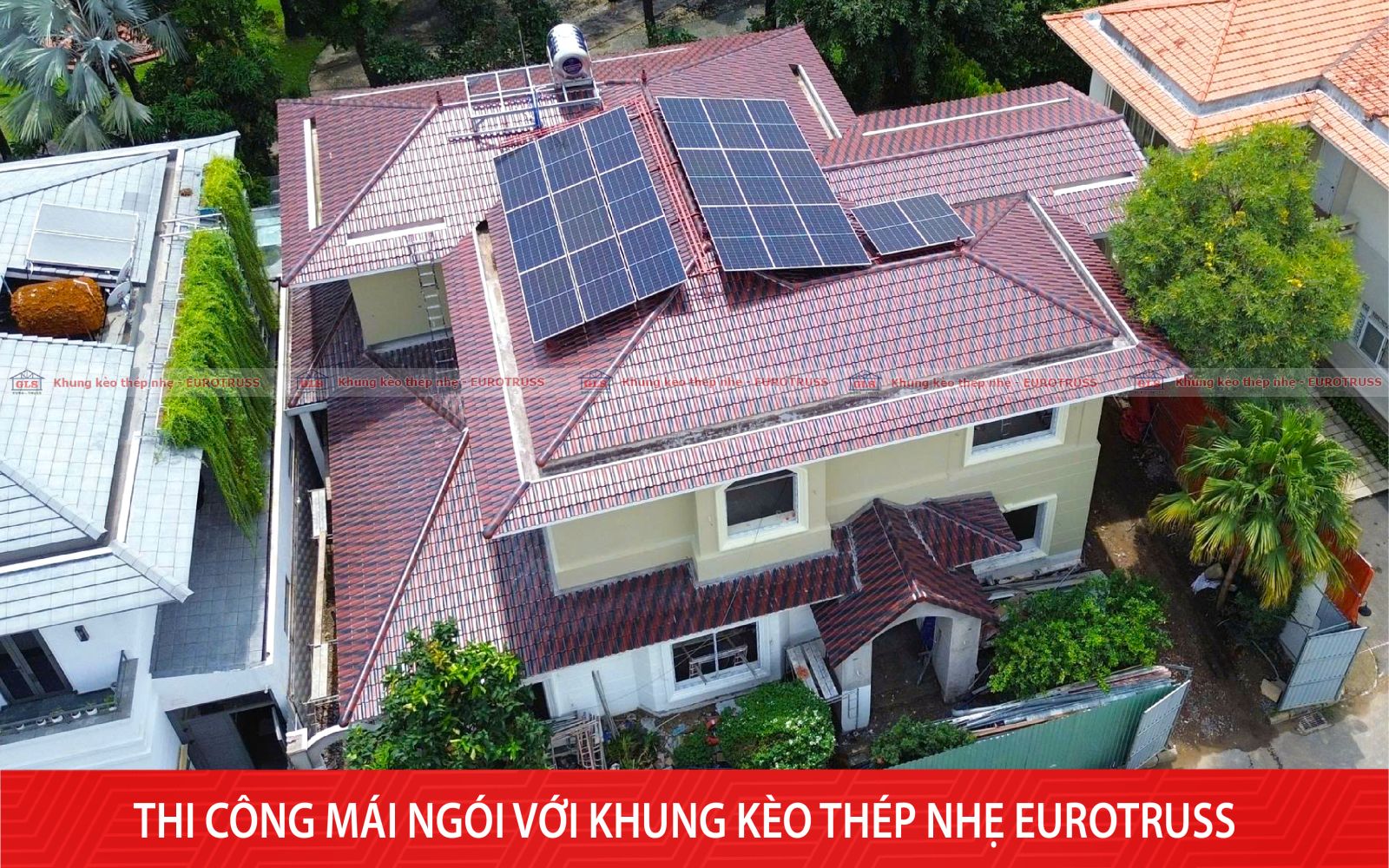 khung kèo thép nhẹ Eurotruss