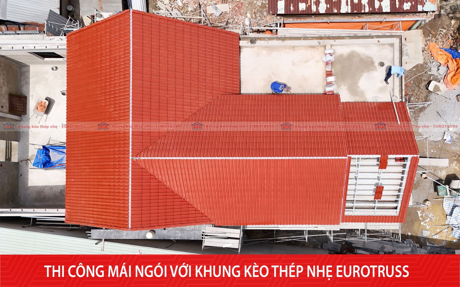 khung kèo thép nhẹ Eurotruss
