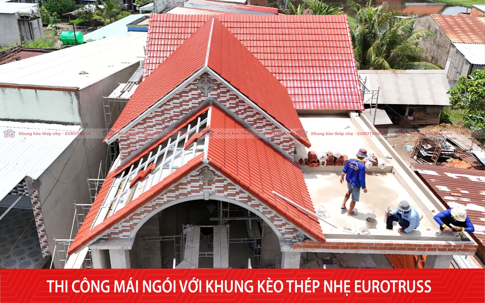 khung kèo thép nhẹ Eurotruss