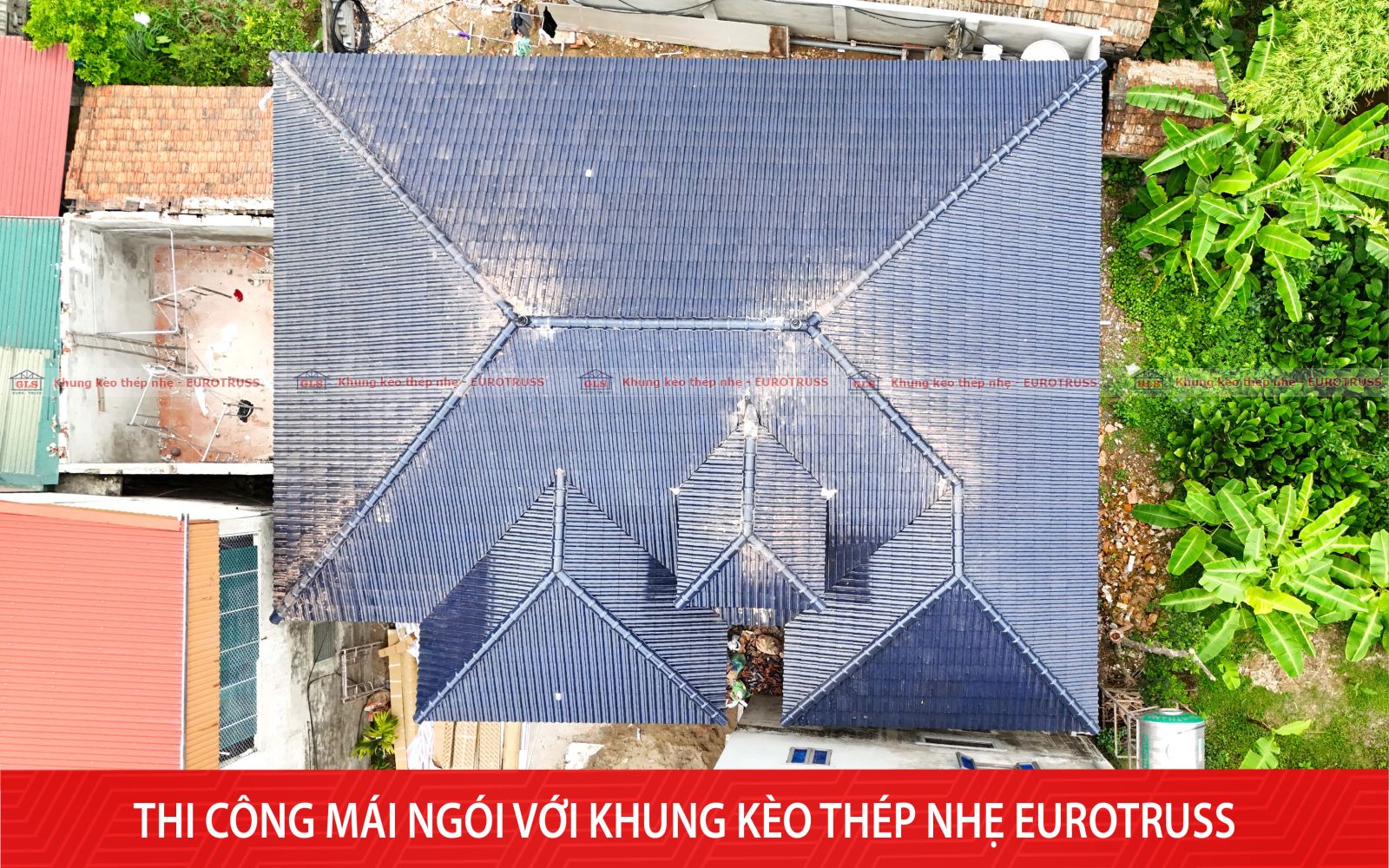 khung kèo thép nhẹ Eurotruss