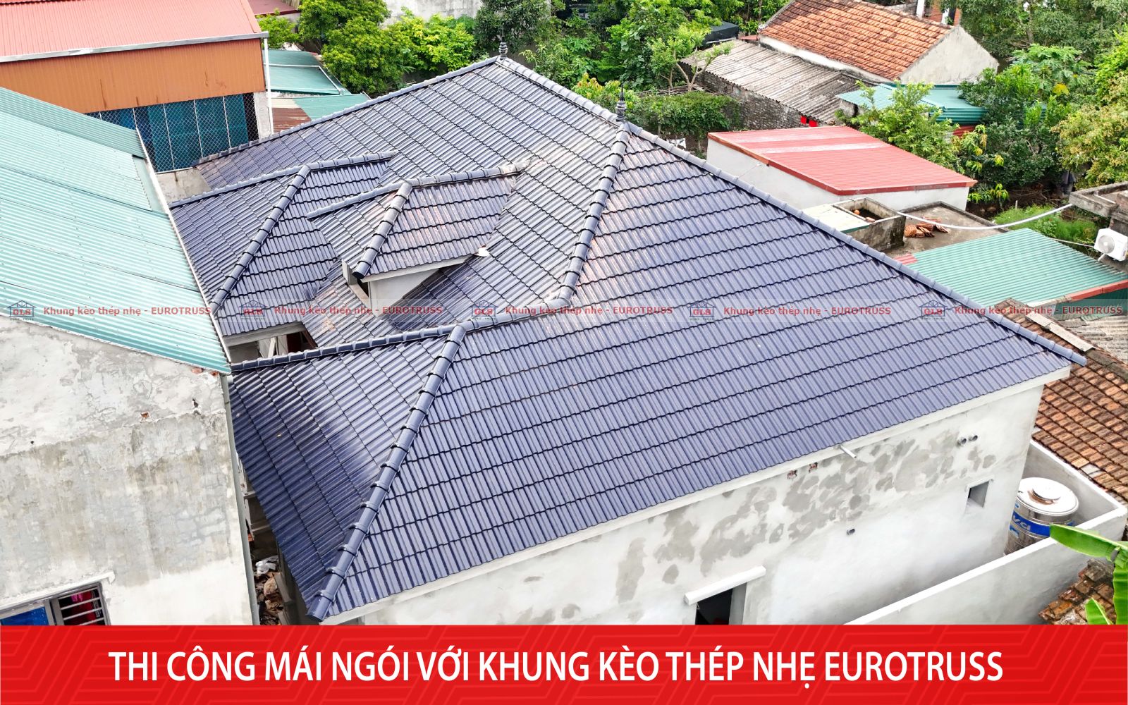 khung kèo thép nhẹ Eurotruss