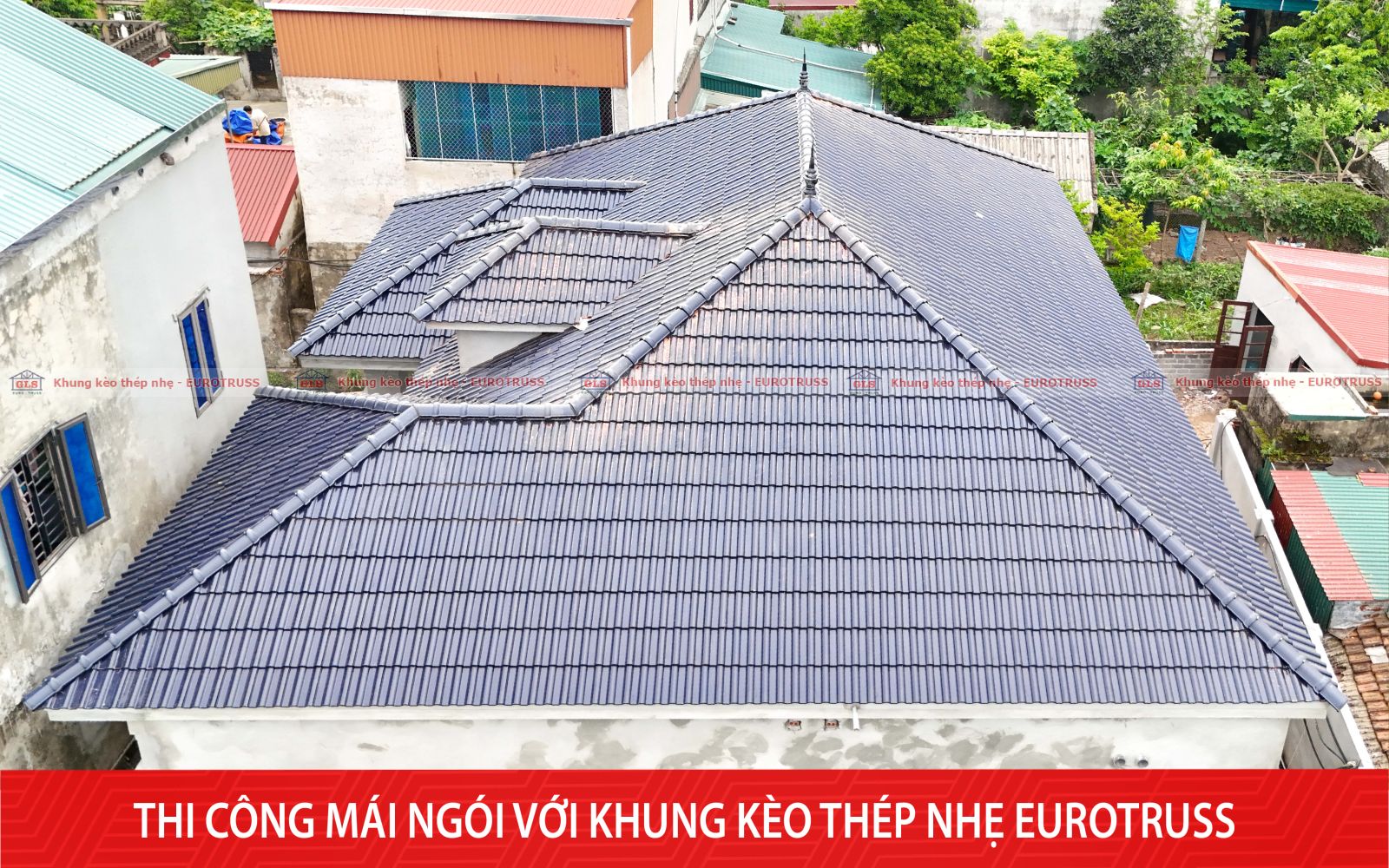khung kèo thép nhẹ Eurotruss