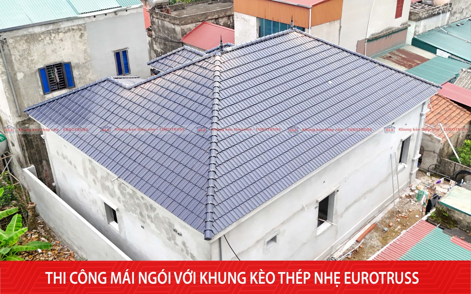 khung kèo thép nhẹ Eurotruss