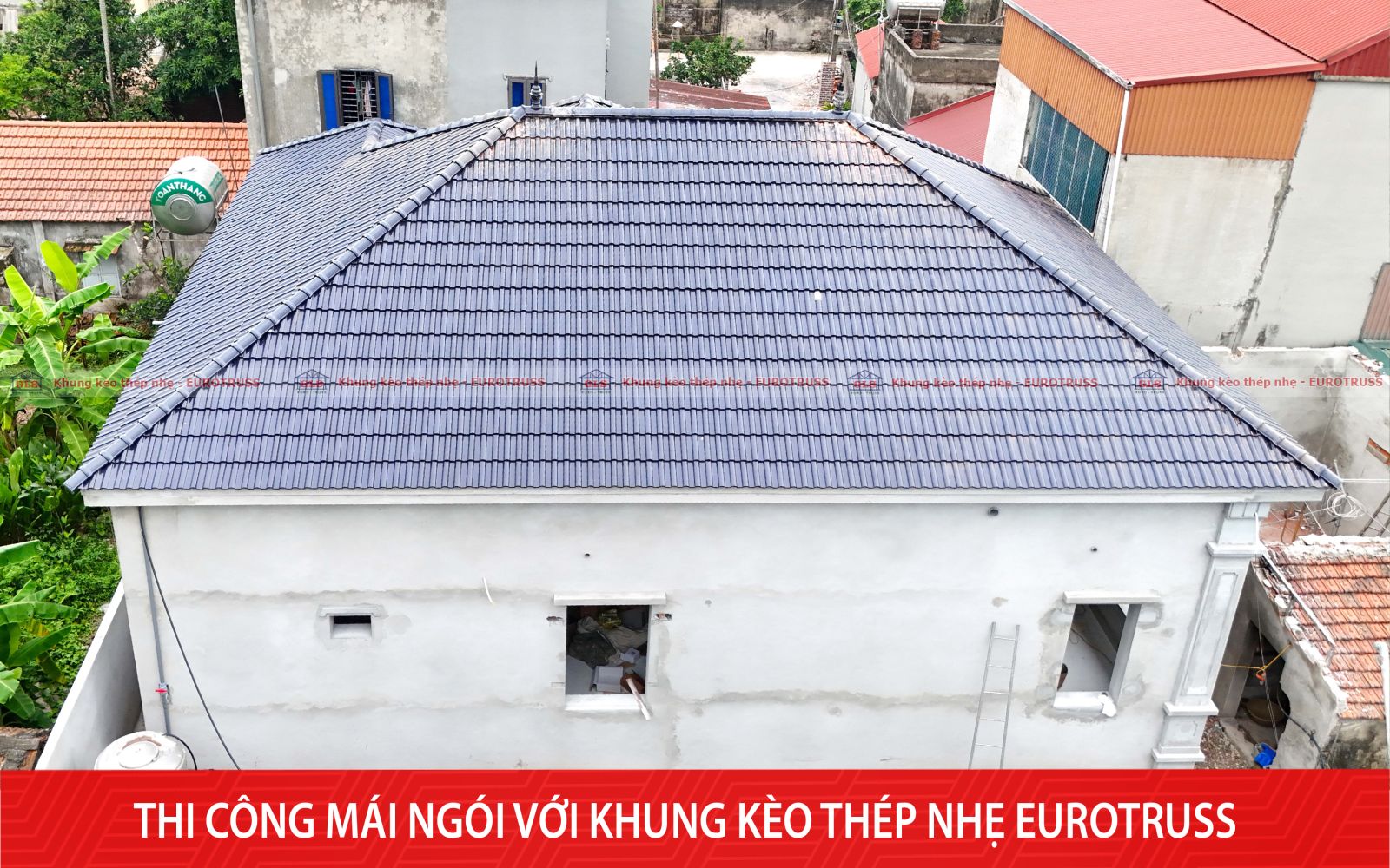 khung kèo thép nhẹ Eurotruss