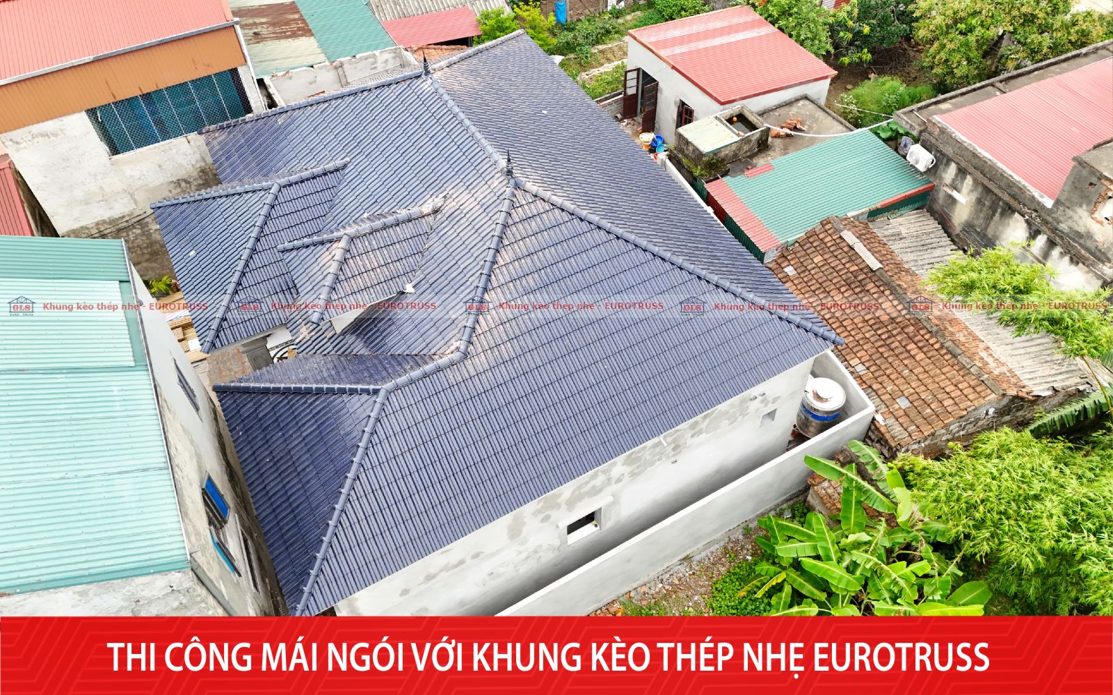 khung kèo thép nhẹ Eurotruss