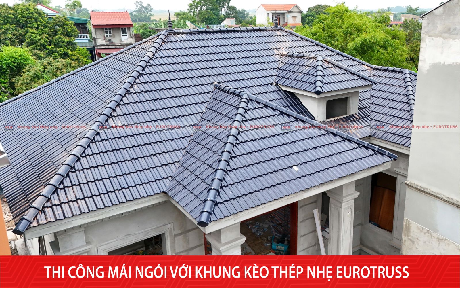 khung kèo thép nhẹ Eurotruss