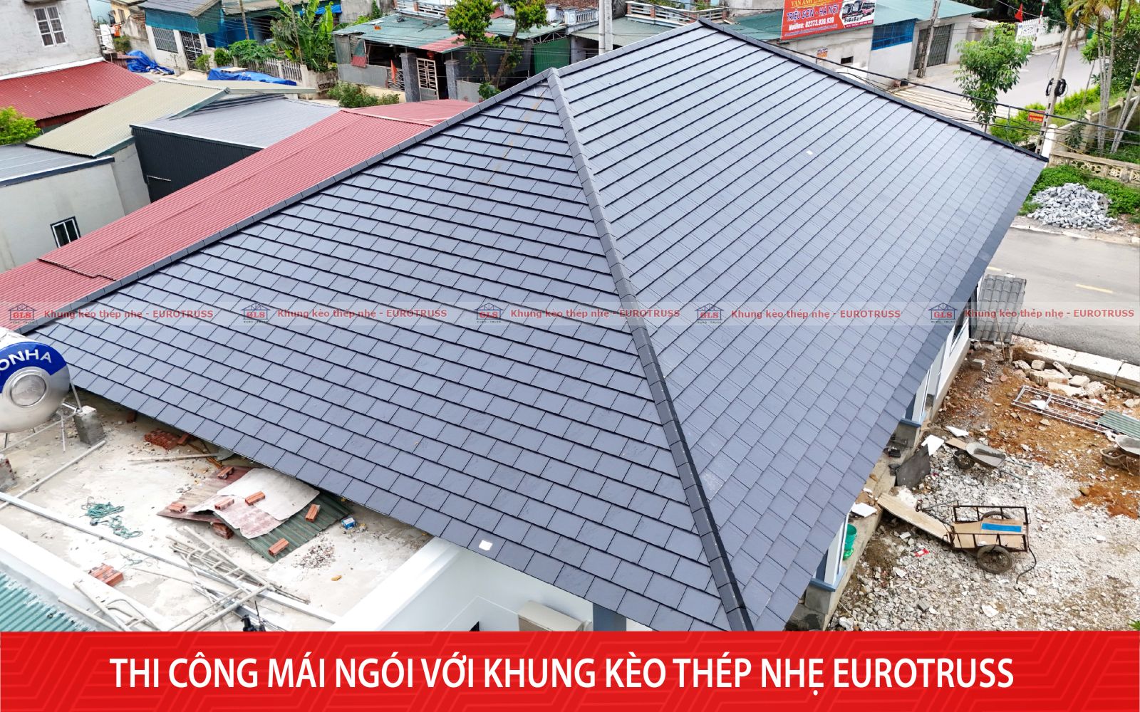 khung kèo thép nhẹ Eurotruss