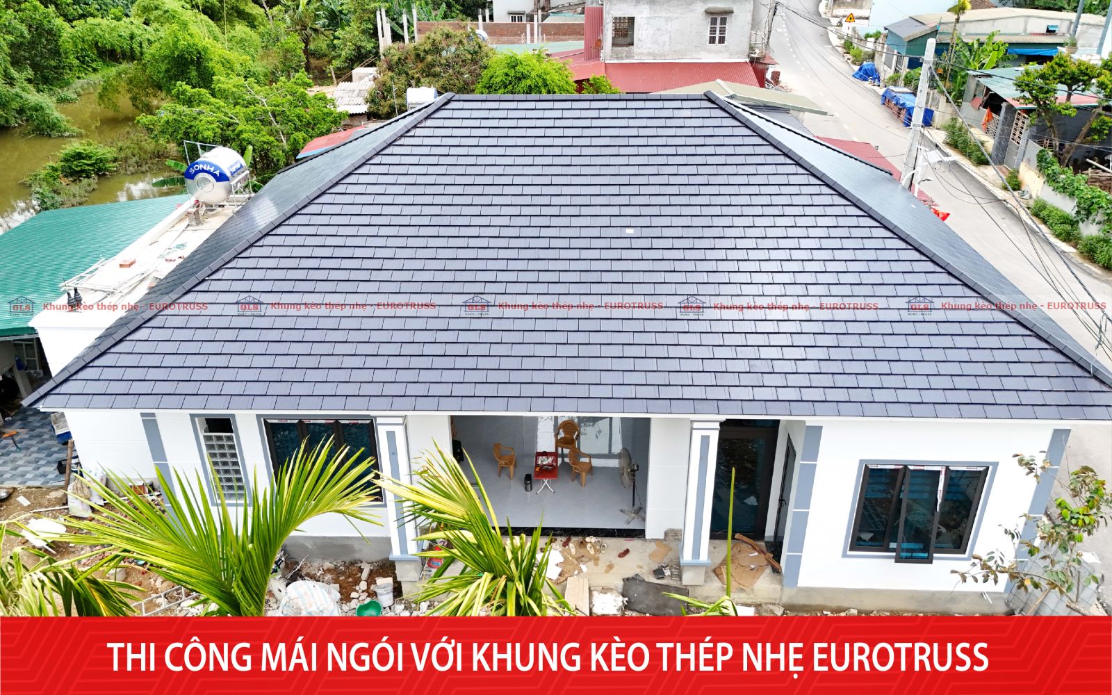 khung kèo thép nhẹ Eurotruss