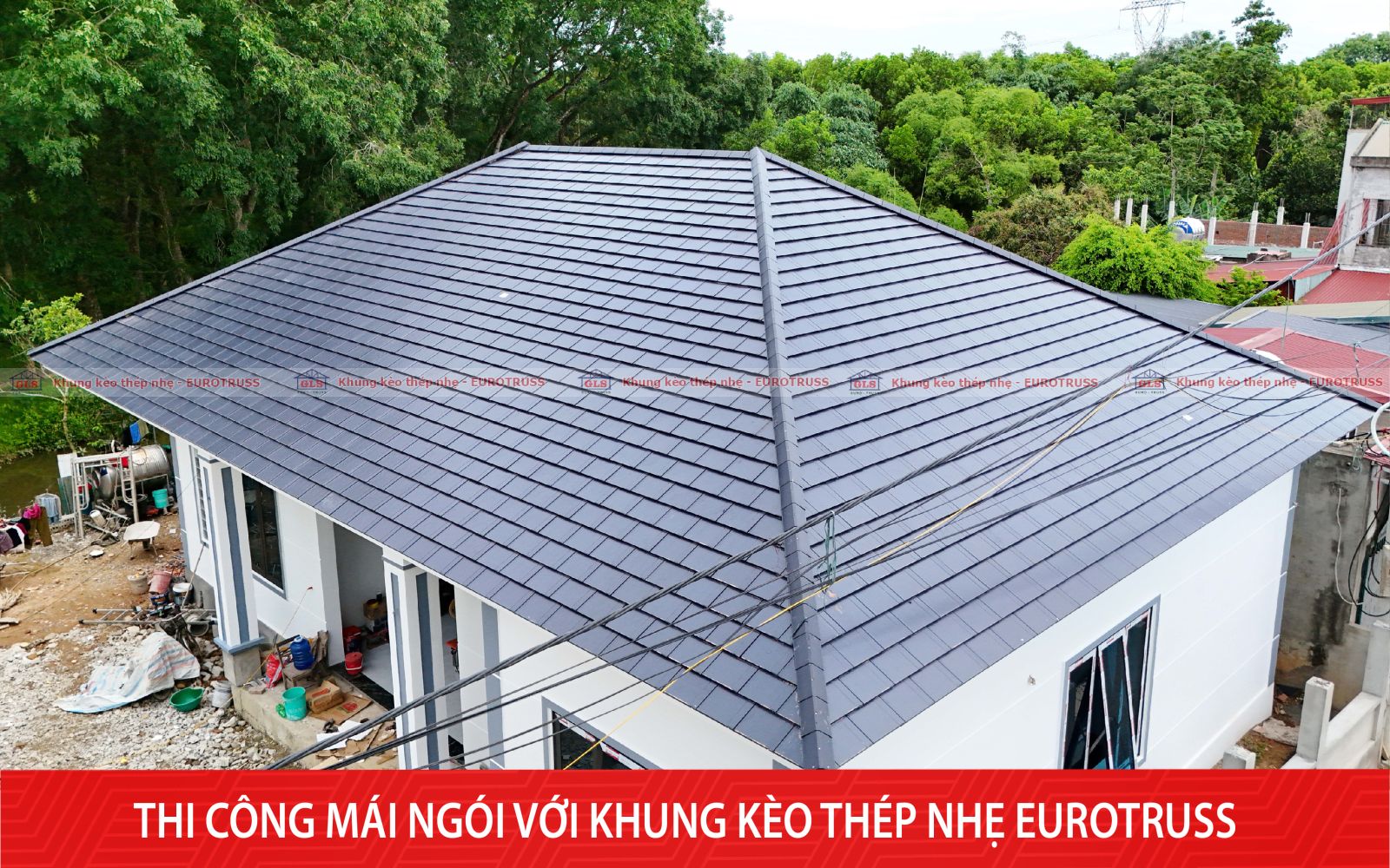 khung kèo thép nhẹ Eurotruss