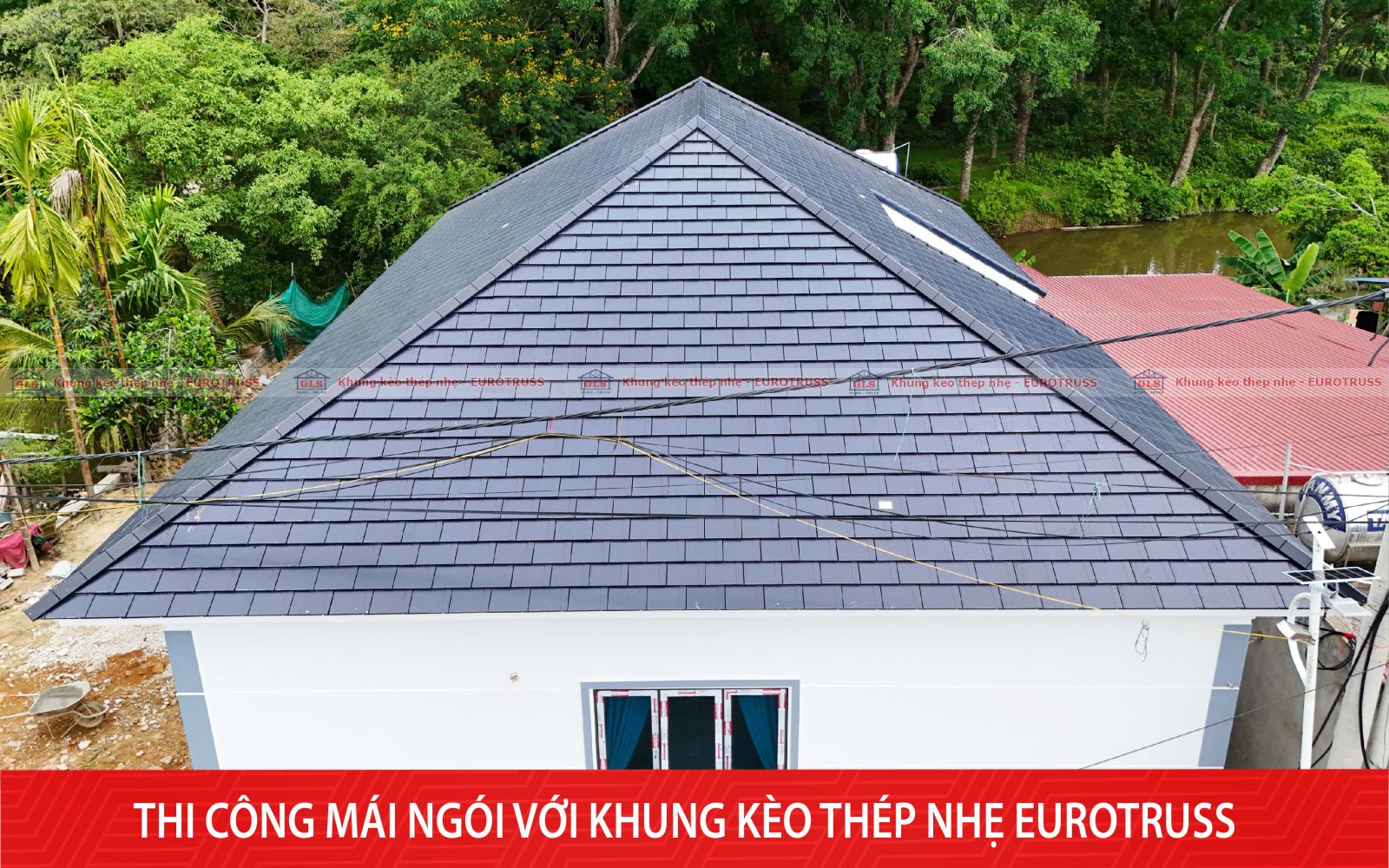 khung kèo thép nhẹ Eurotruss