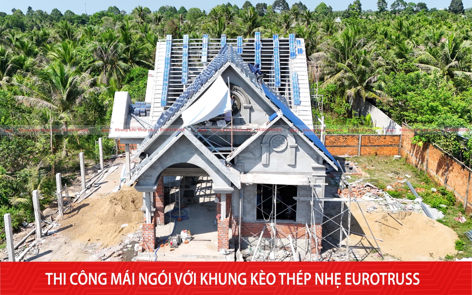 Công trình mái Thái ở Bến Tre
